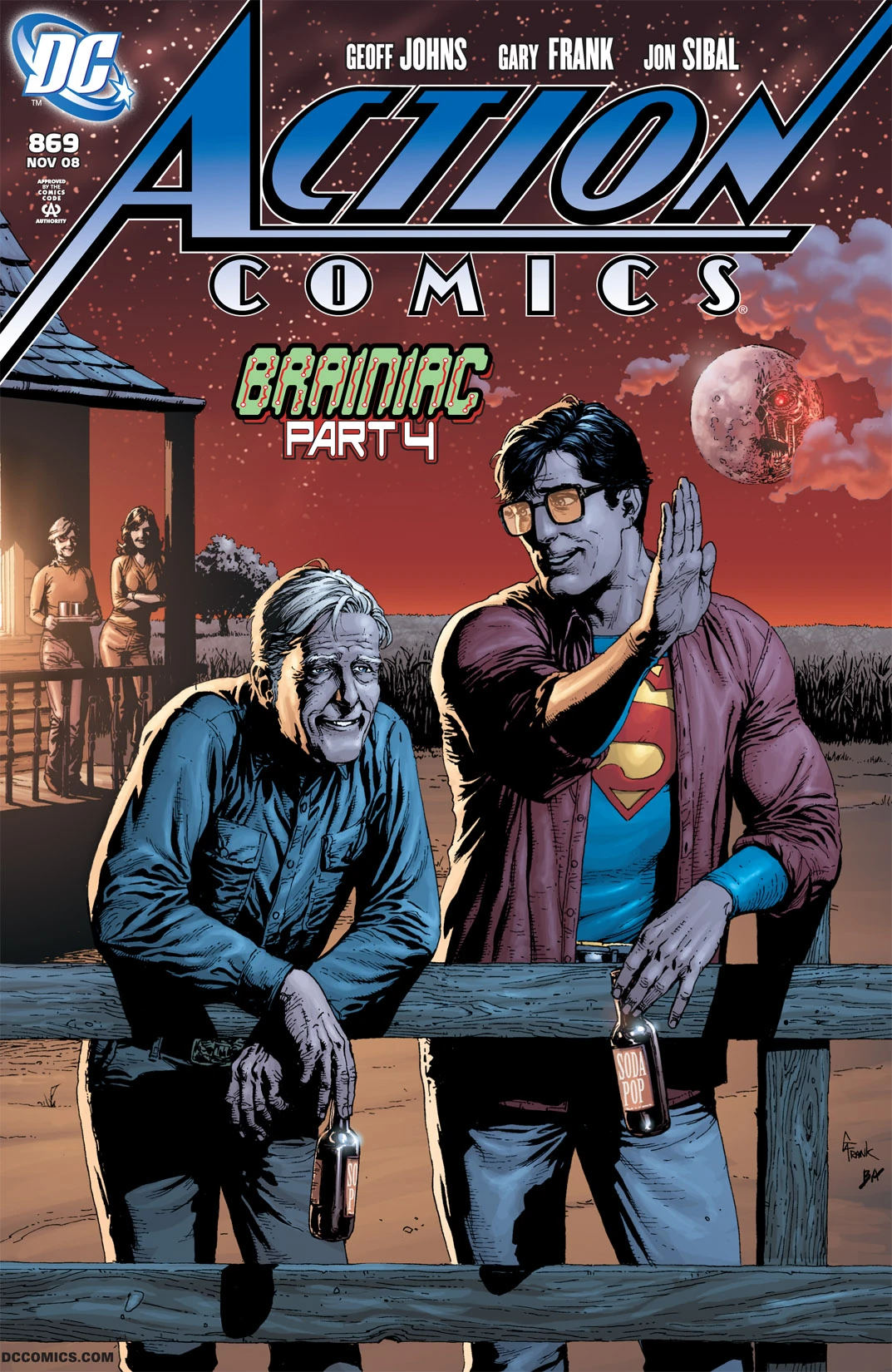 Action Comics #869 (DC, 2008 — Cover A) cover